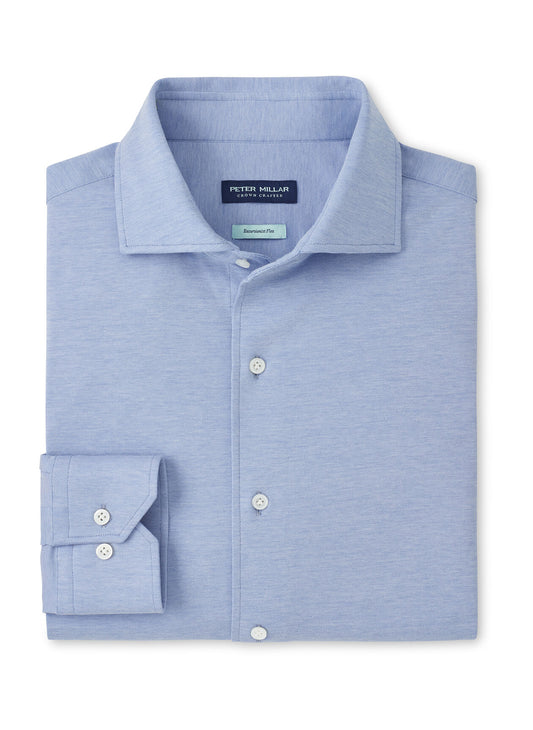 Peter Millar Men's Excursionist Flex Solid Sport Shirt