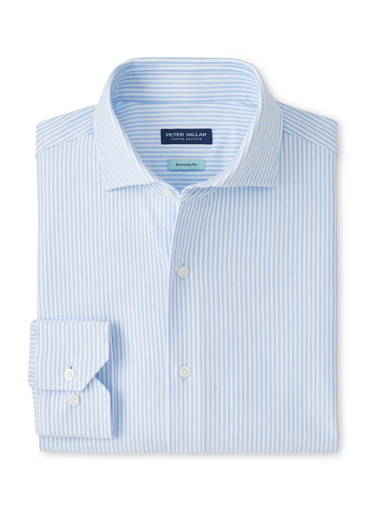Peter Millar Men's Excursionist Flex Stripe Sport Shirt