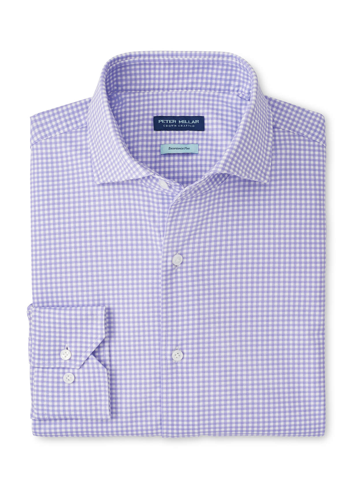 Peter Millar Men's Excursionist Flex Gingham Sport Shirt
