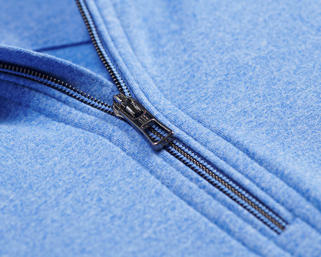 The Westland Boys Quarter-Zip: Heathered Andover