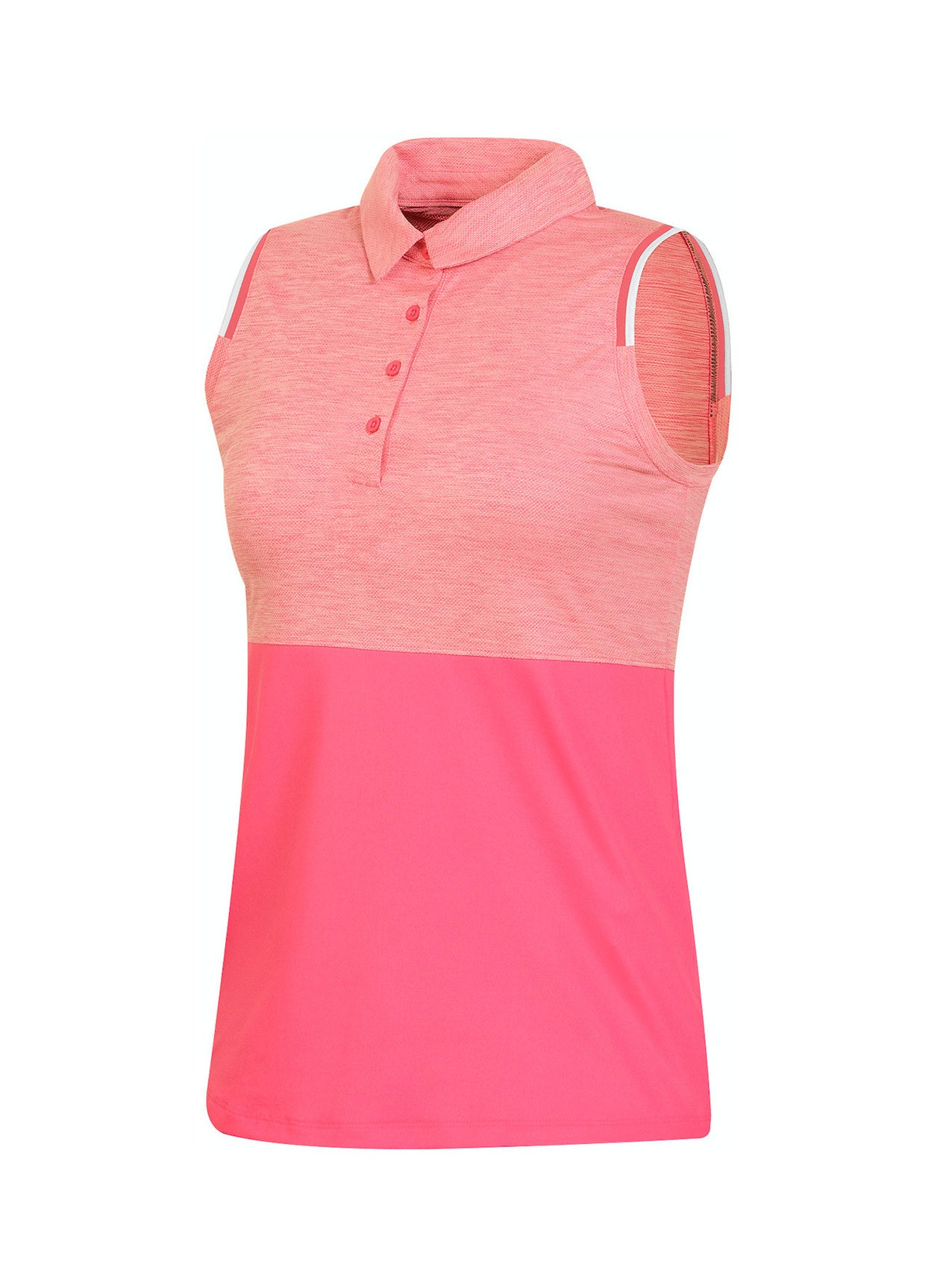 Under Armour Women's Zinger Heather Block Sleeveless Polo