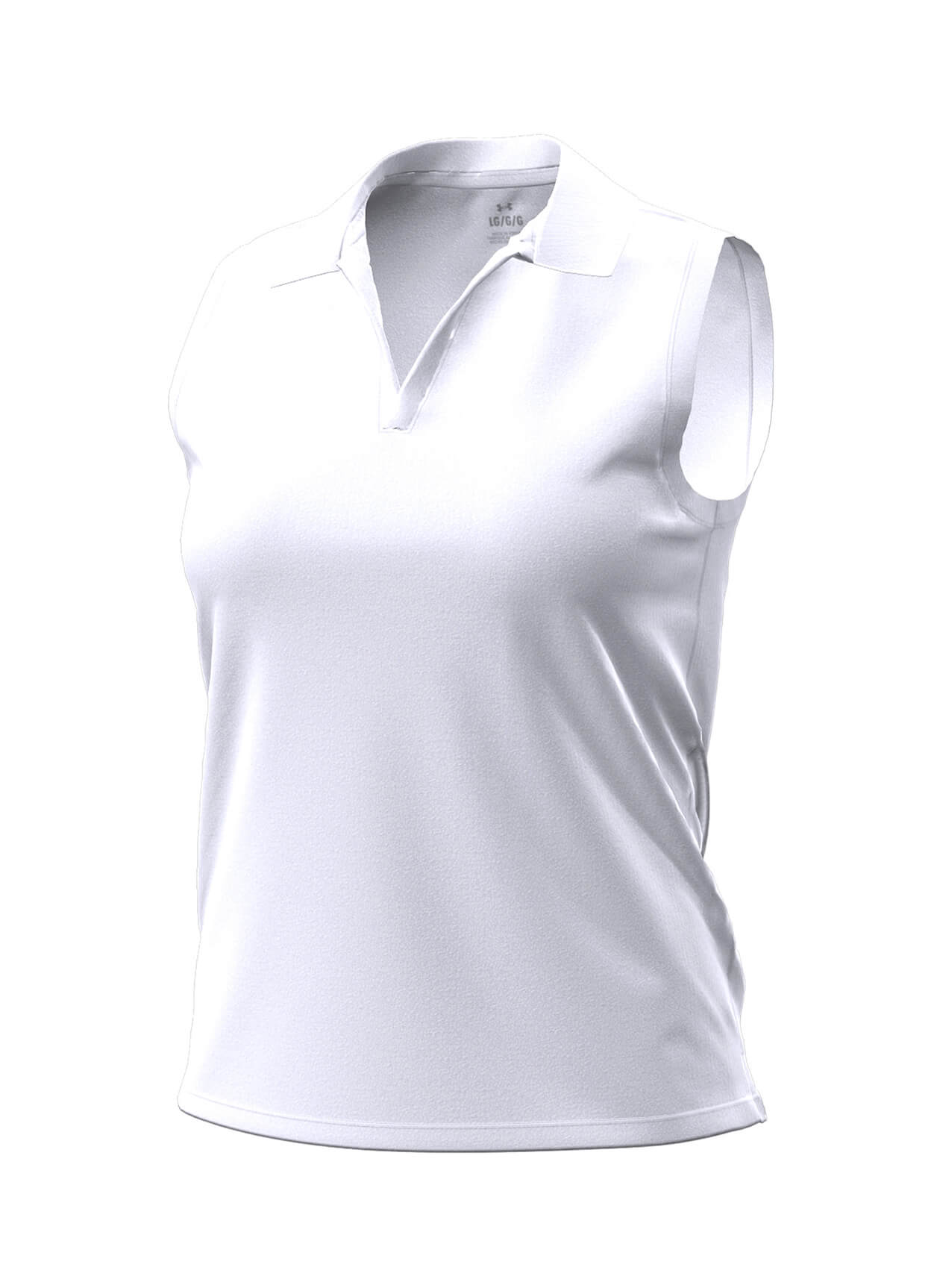 Under Armour Women's Aura Heather Sleeveless Polo