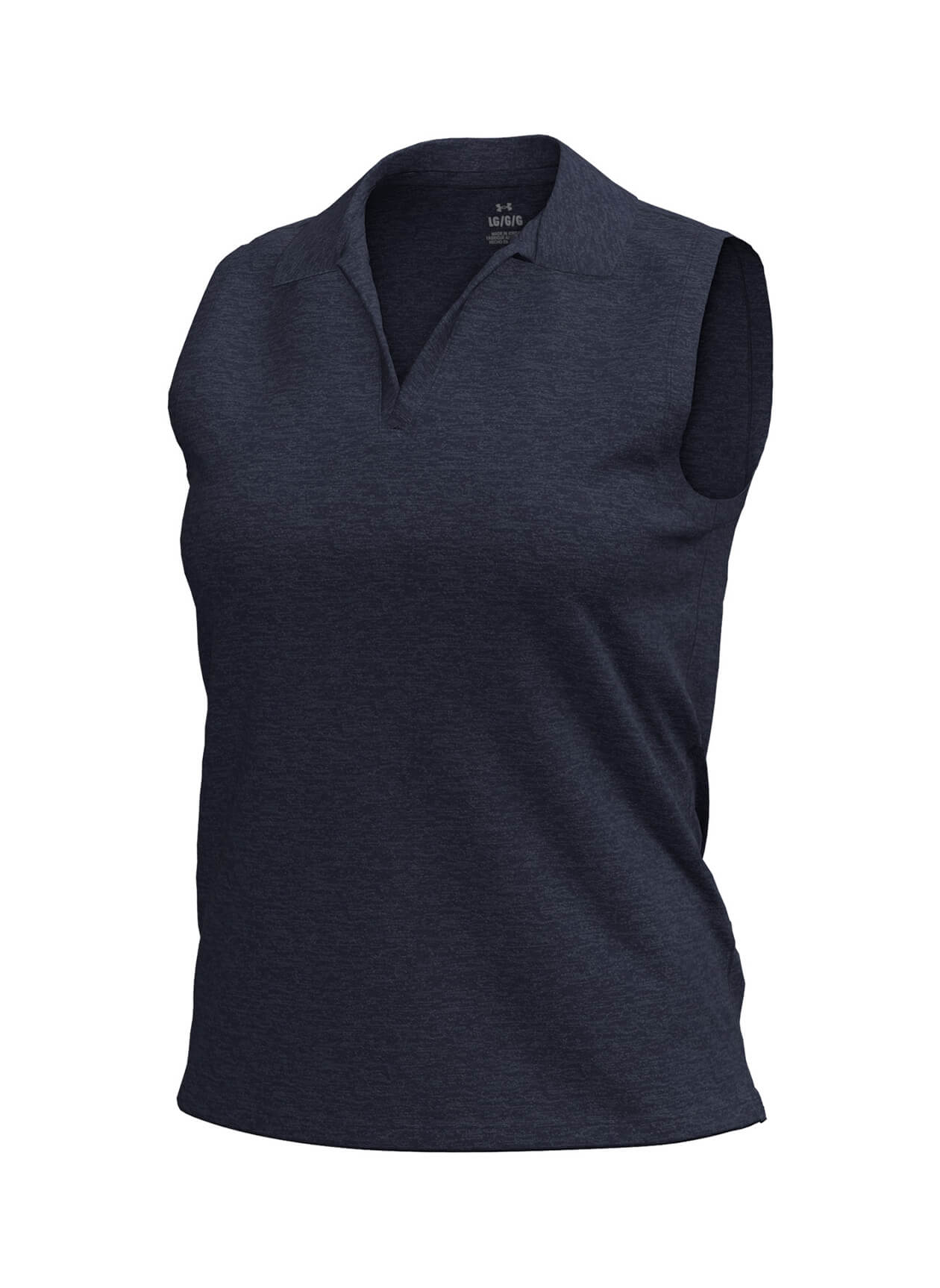 Under Armour Women's Aura Heather Sleeveless Polo