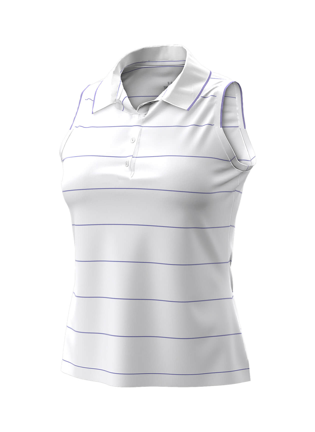 Under Armour Women's Drive Stripe Sleeveless Polo