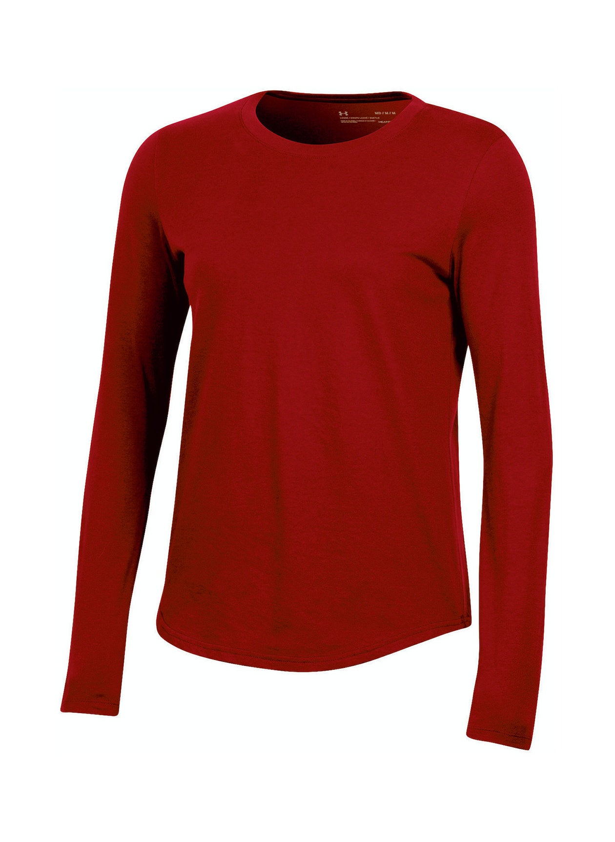 Under Armour Women's Performance Cotton Long-Sleeve T-Shirt