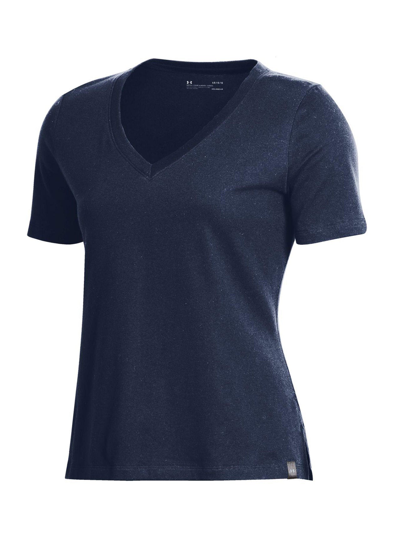Under Armour Women's Performance Cotton V-Neck T-Shirt