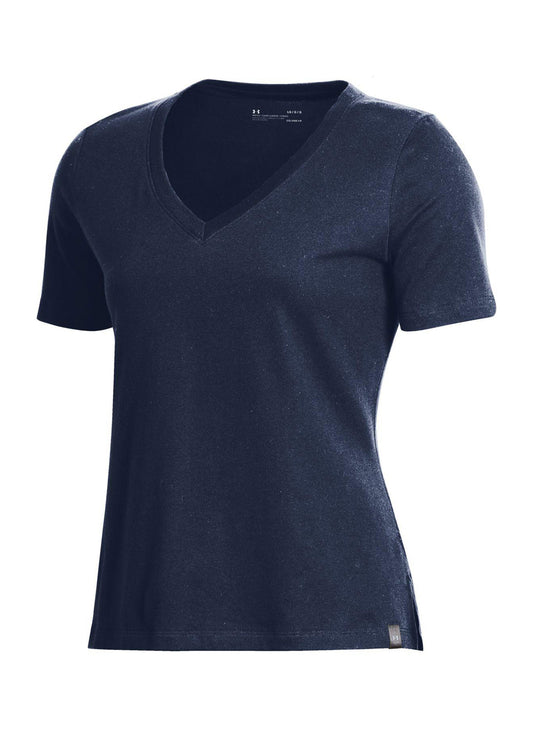 Under Armour Women's Performance Cotton V-Neck T-Shirt