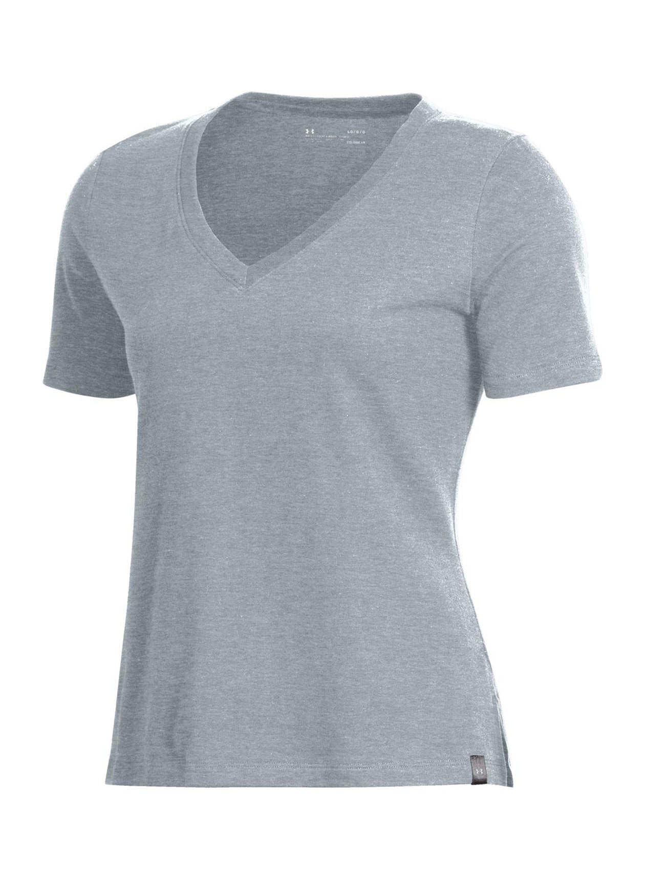 Under Armour Women's Performance Cotton V-Neck T-Shirt