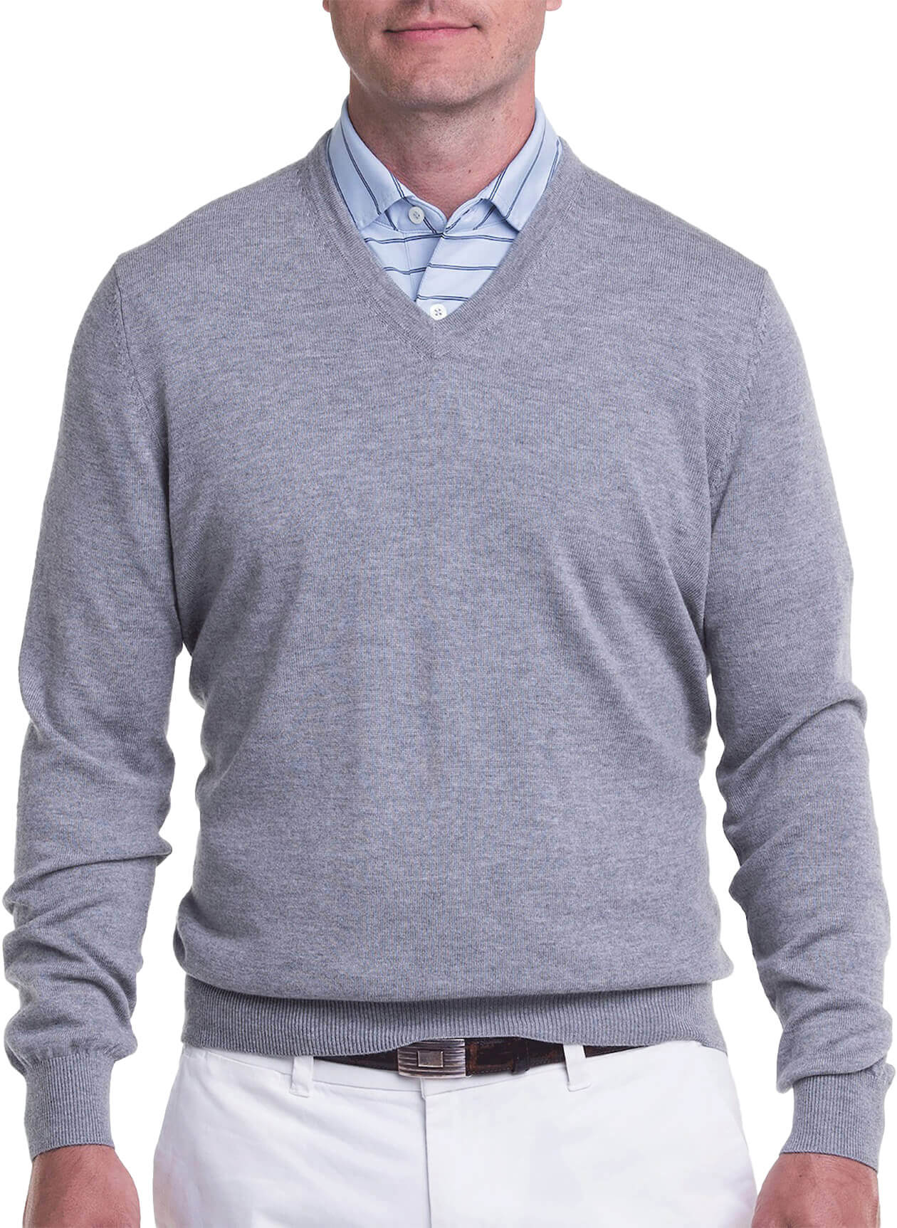 Fairway & Greene Men's Baruffa V-Neck Sweater