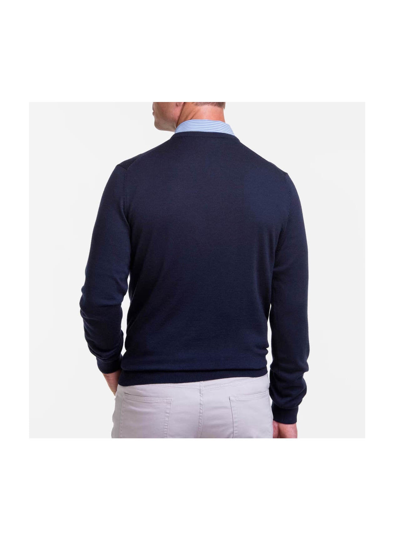 Fairway & Greene Men's Baruffa V-Neck Sweater