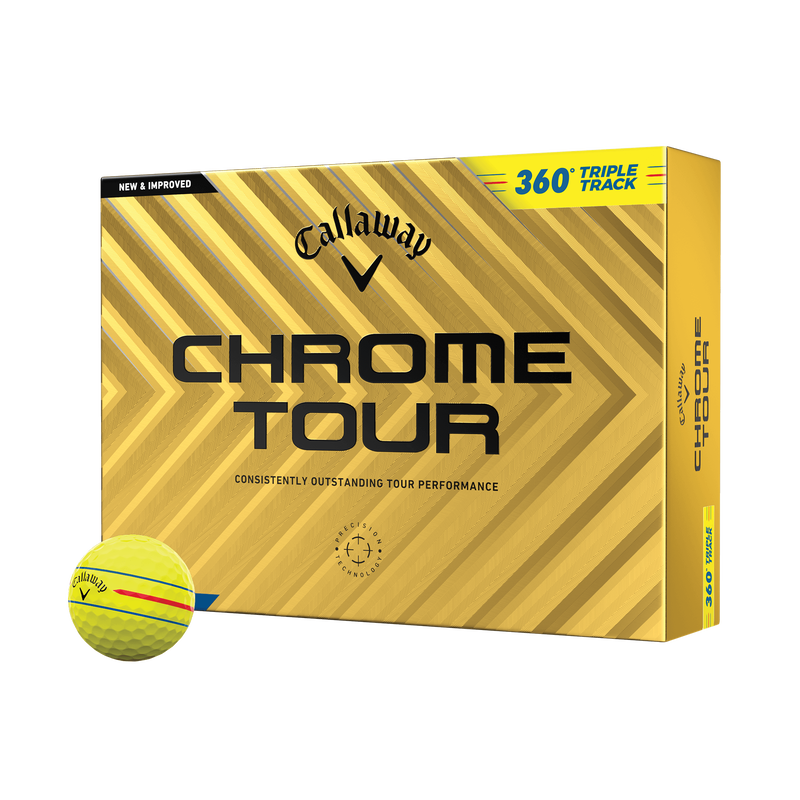 Callaway Golf Chrome Tour 360 Triple Track 24 Golf Balls
