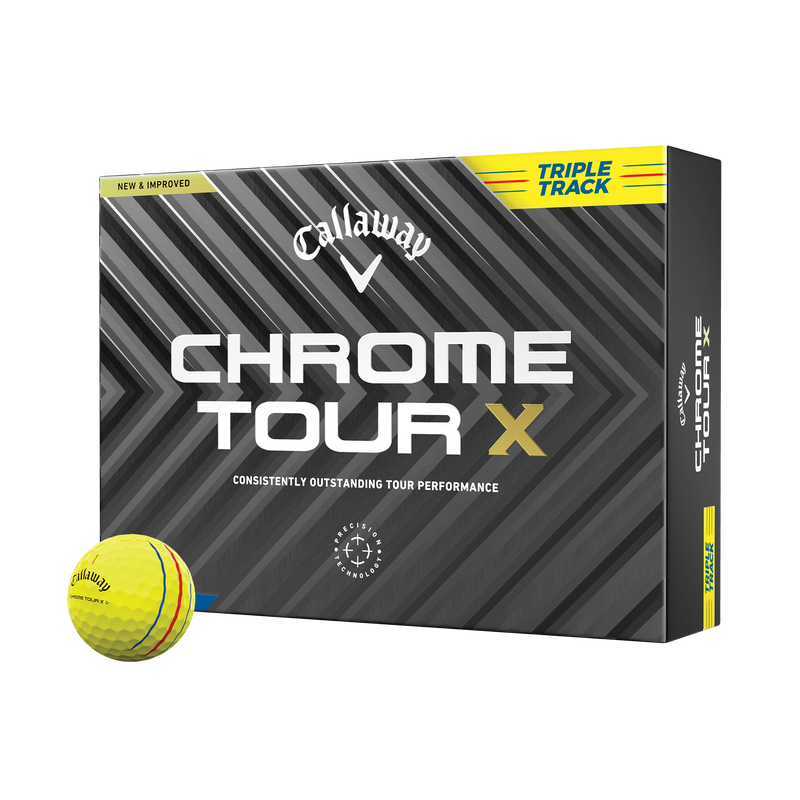 Callaway Golf Chrome Tour X Triple Track 24 Golf Balls