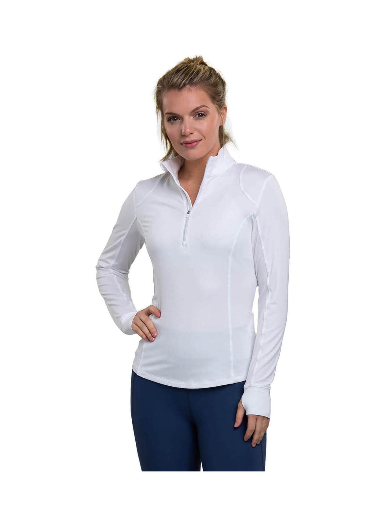 Zero Restriction Women's Renae Quarter-Zip Mock Neck
