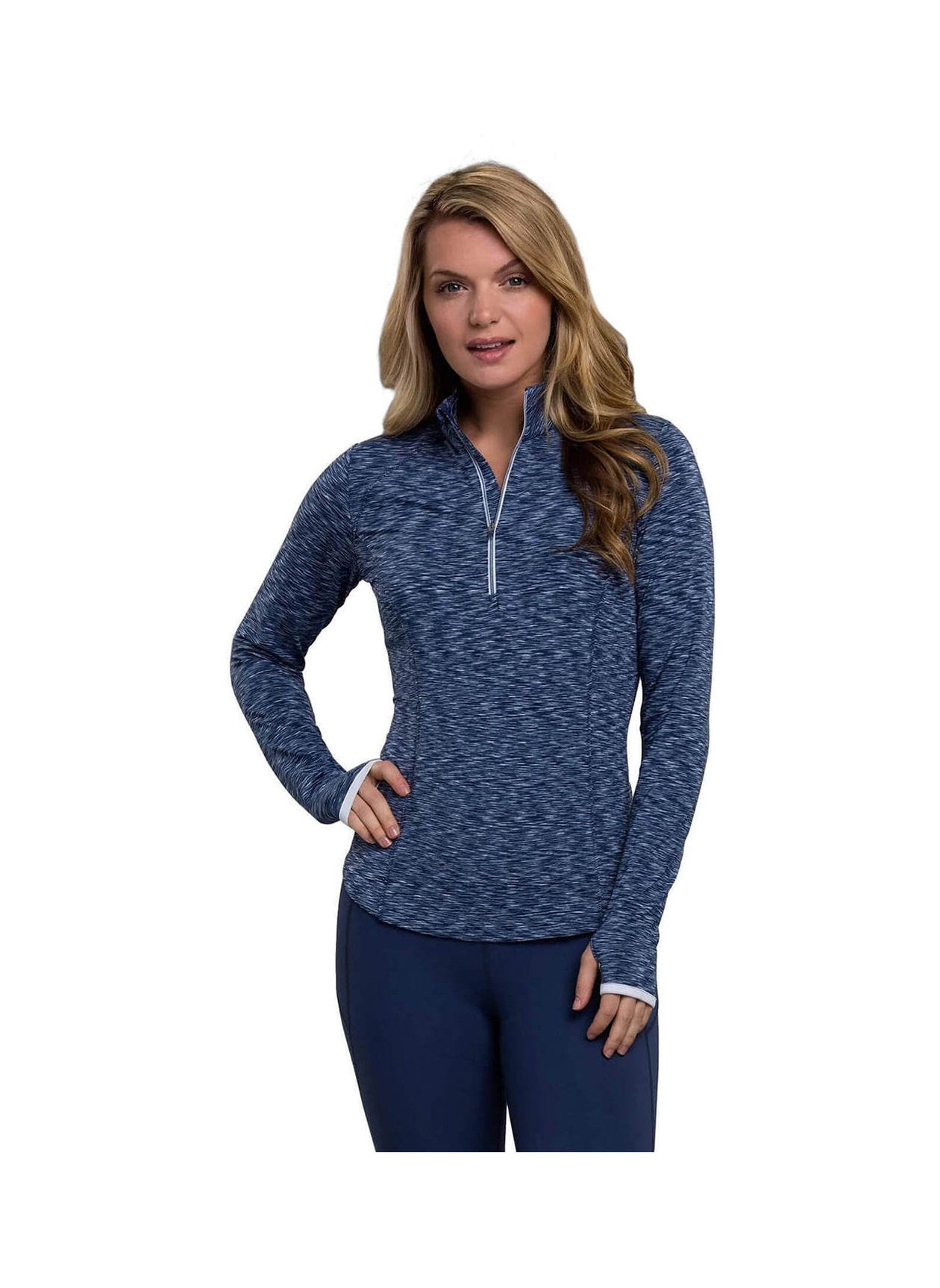 Zero Restriction Women's Shae Mock Neck Quarter-Zip