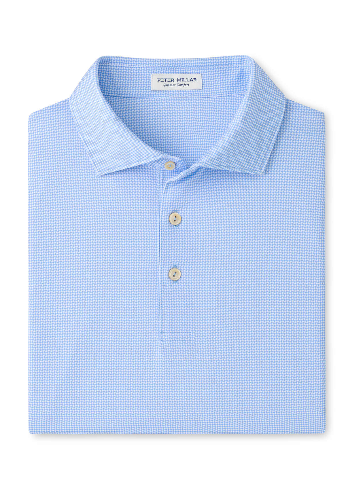Peter Millar Men's Collegiate Border Performance Jersey Polo