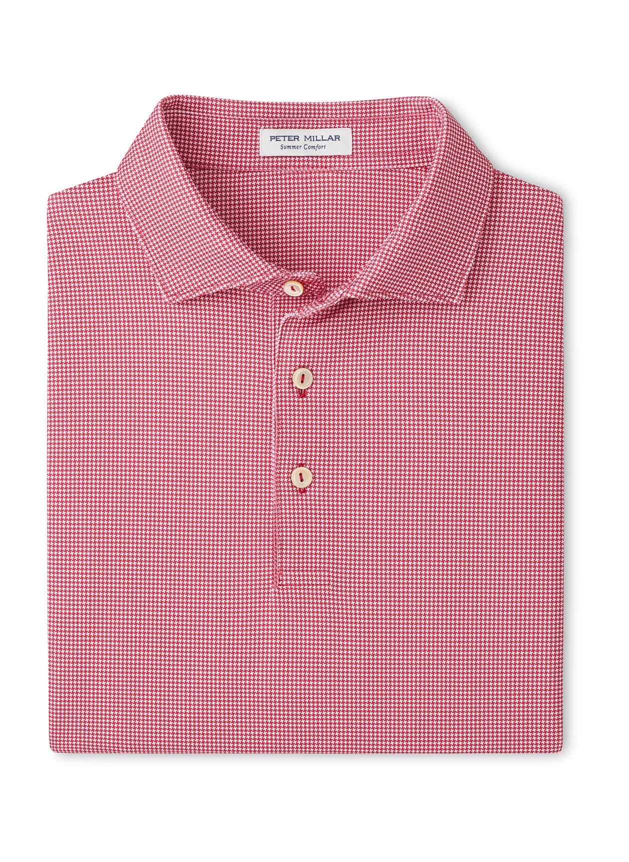 Peter Millar Men's Collegiate Border Performance Jersey Polo