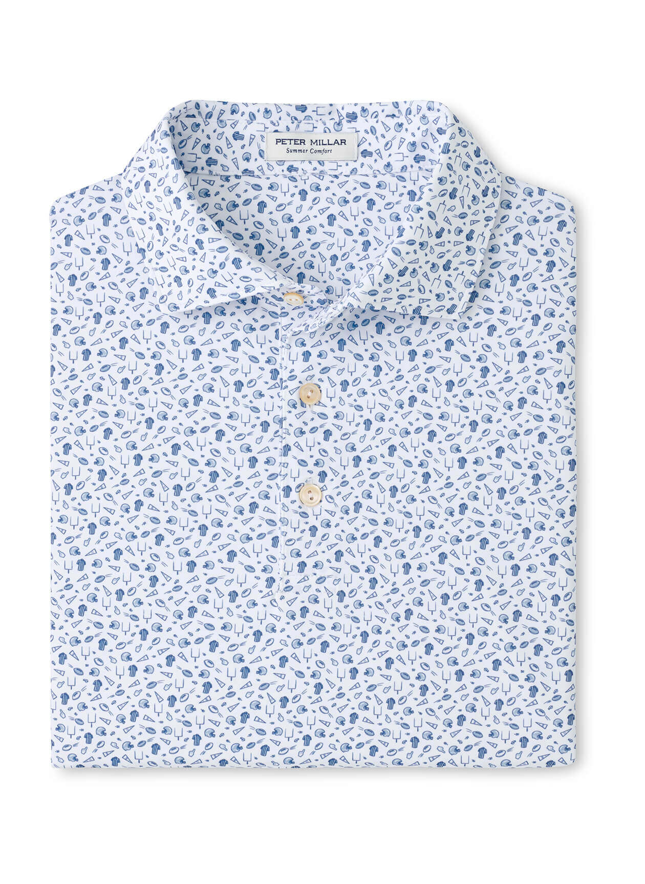 Peter Millar Men's Kickoff Performance Jersey Polo