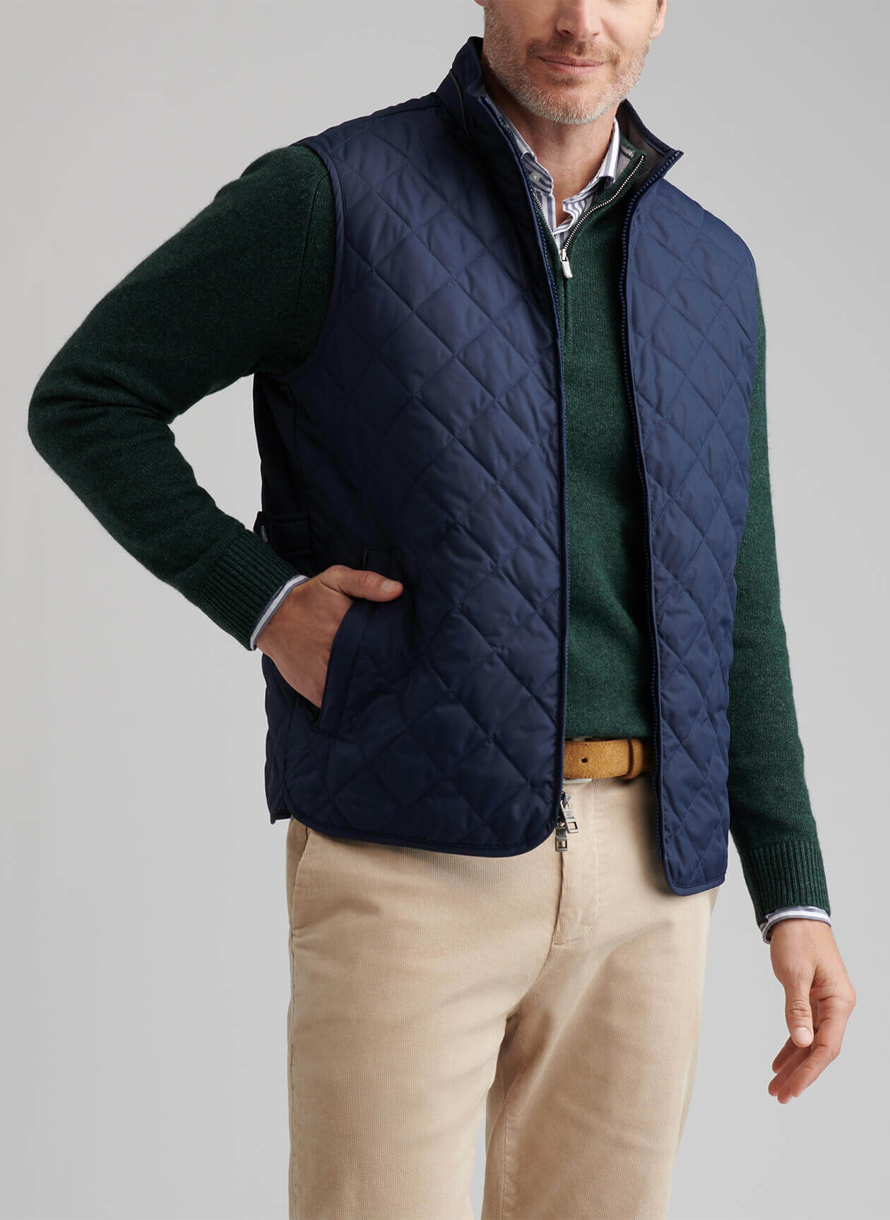 Peter Millar Men's Essex Quilted Vest