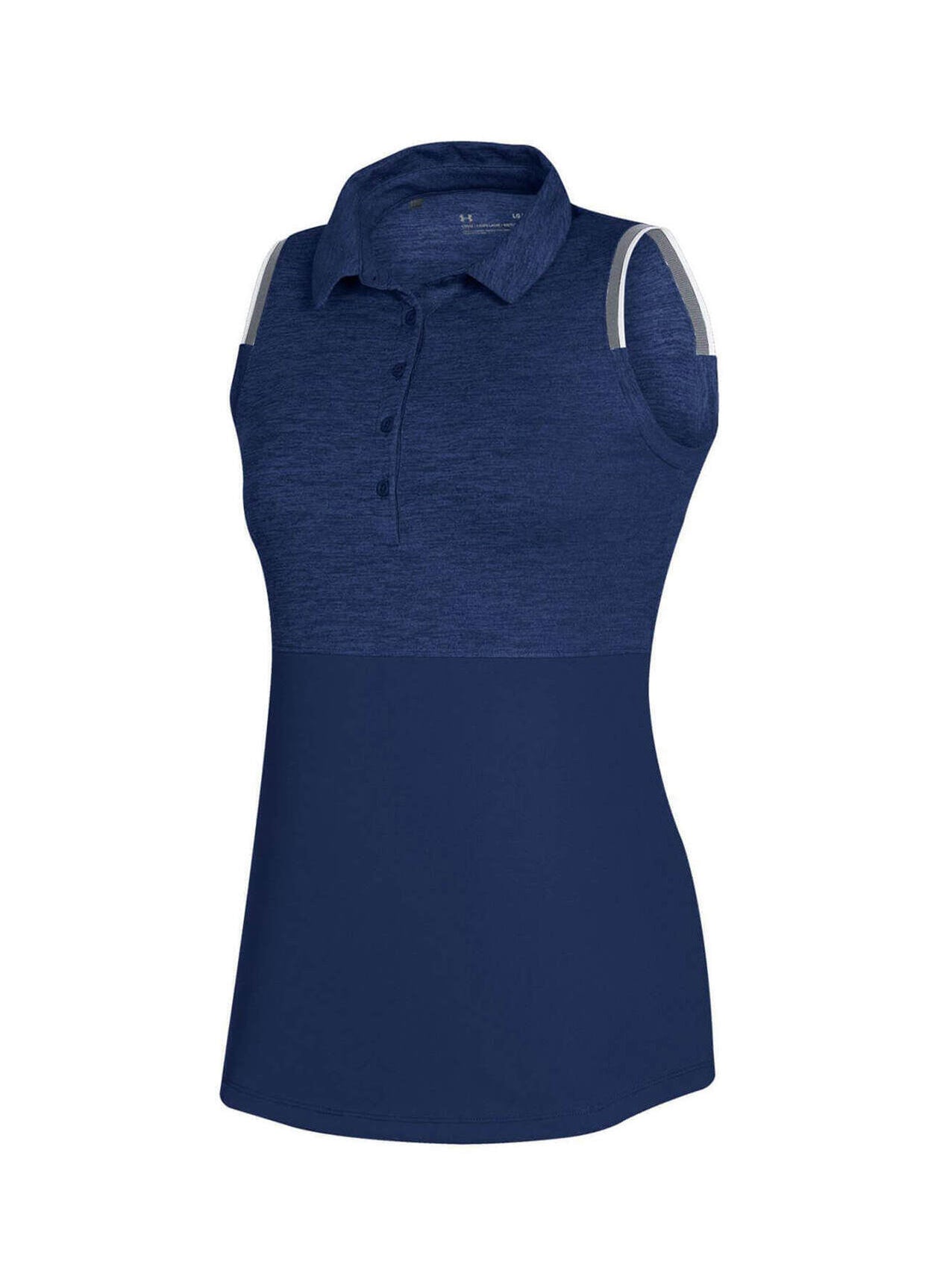 Under Armour Women's Zinger Heather Block Sleeveless Polo