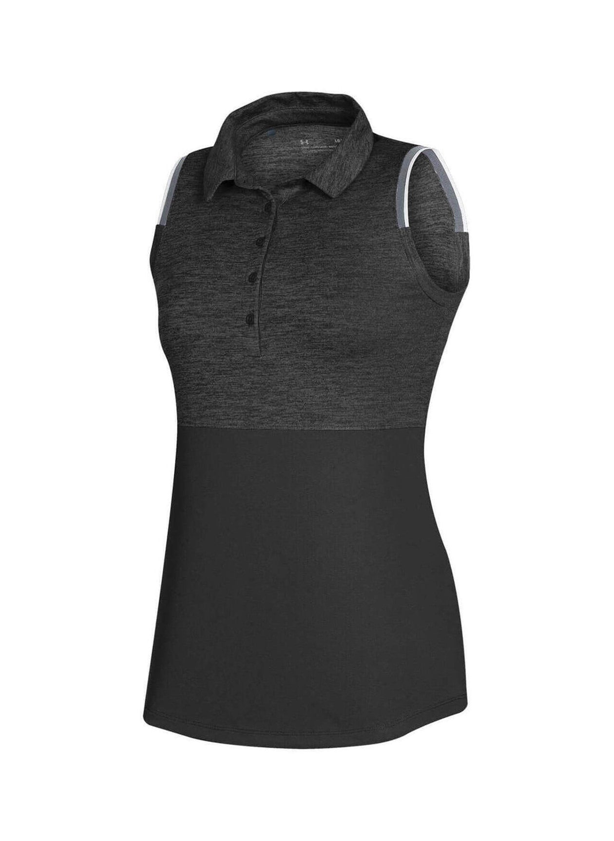 Under Armour Women's Zinger Heather Block Sleeveless Polo